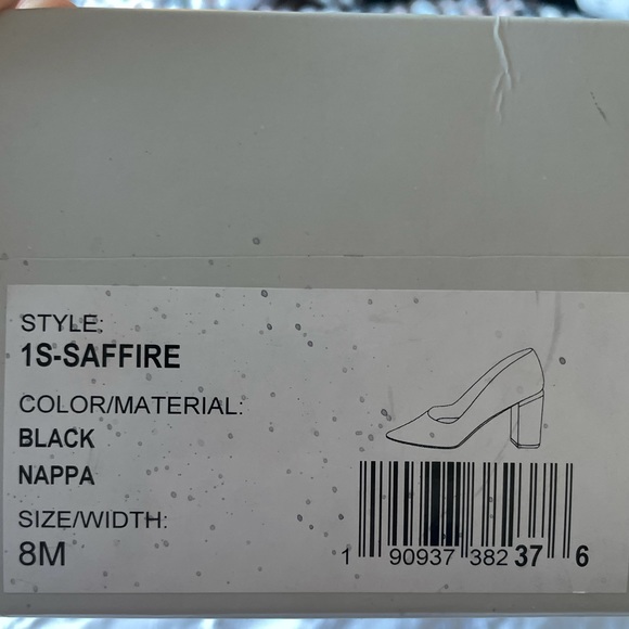 Black Leather heels - Picture 4 of 4